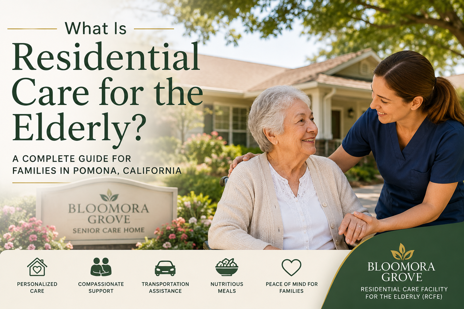 Trusted residential care facility for the elderly in Pomona California